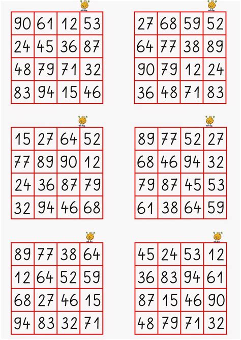 bingo spielen zahlen lernen
